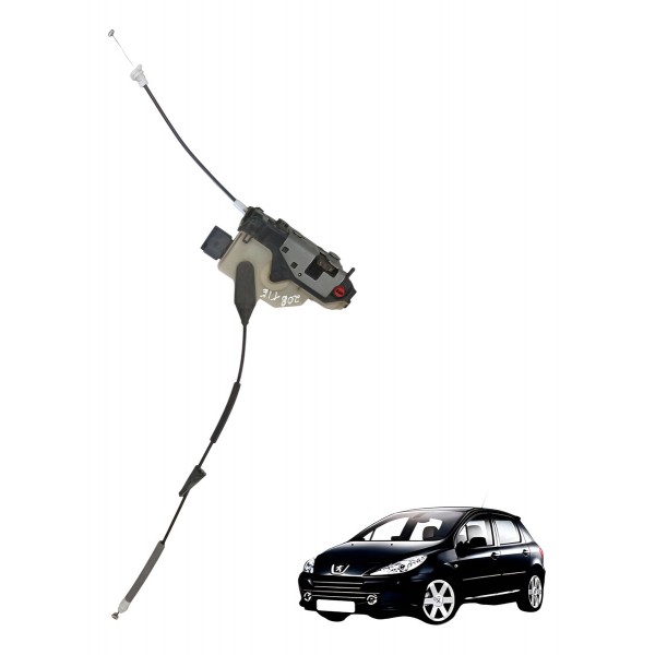 Fechadura Porta Traseira Esquerda Peugeot 208  2014 2015