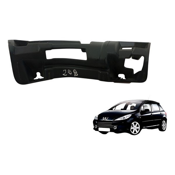 Moldura Chicote Tampa Traseira Peugeot 208 Allure 2014 2015