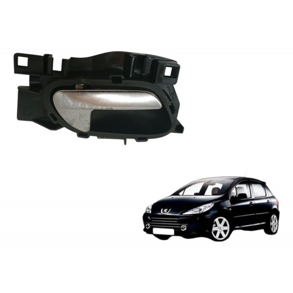 Maçaneta Interna Traseira Direita Peugeot 208 2015 2016