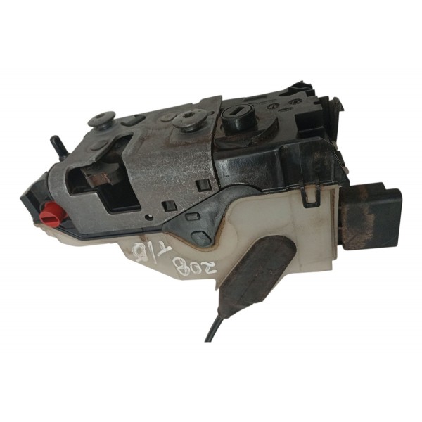 Fechadura Porta Traseiro Direita Peugeot 208  2014 2015