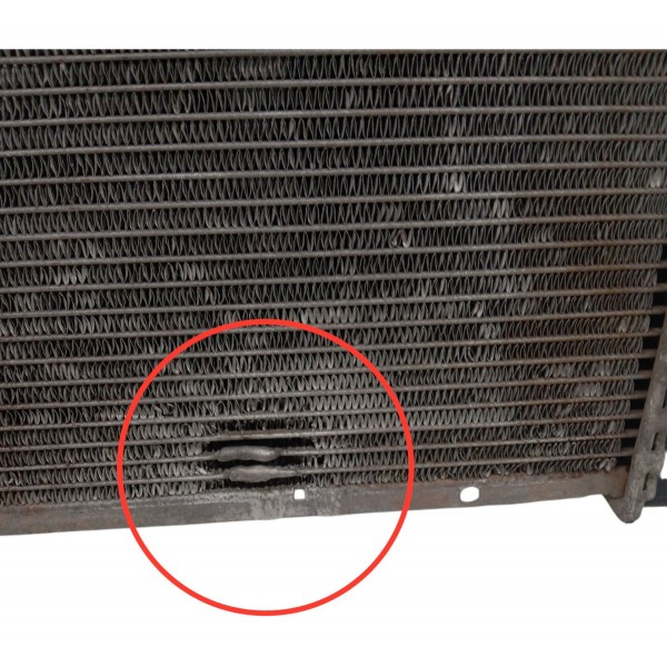 Radiador Água Motor Chevrolet Astra 1.8 2001 2002 Detalhe