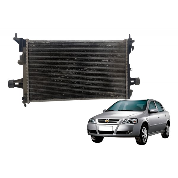 Radiador Água Motor Chevrolet Astra 1.8 2001 2002 Detalhe