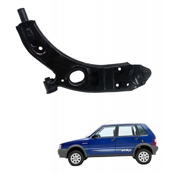 Bandeja Suspensão Direita Fiat Uno Way 2011 Detalhe