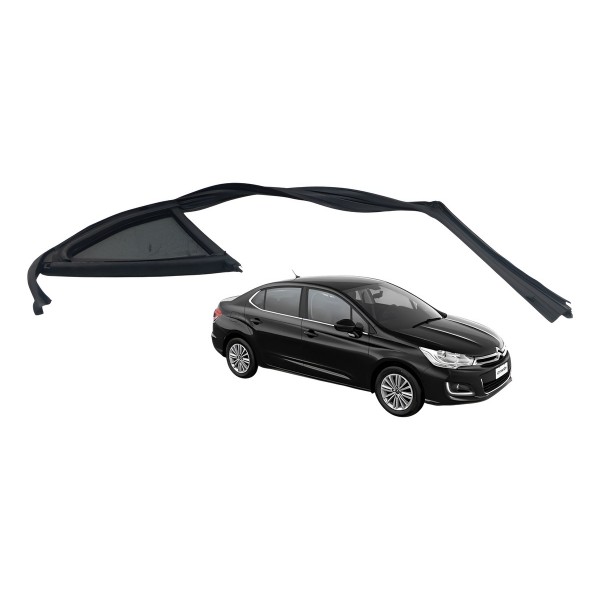 Vidro Fixo Canaleta Traseiro Esquerdo Citroen C4 Lounge 2015
