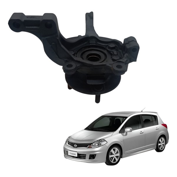 Montante Manga Eixo Dianteira Esquerda Nissan Tiida 2008