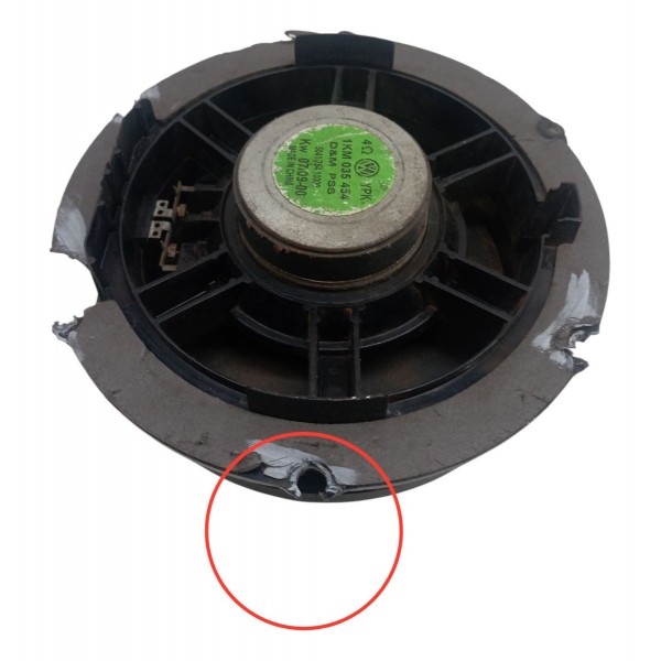 Alto Falante Porta Volkswagen Jetta 2007 2009 2010 Detalhe