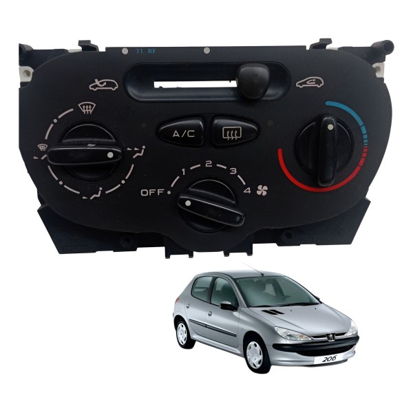 Comando Ar Condicionado Peugeot 206 1998 1999 2000