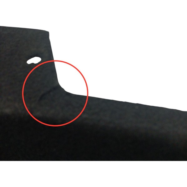 Forro Traseiro Porta Malas Citroen C4 Pallas 2008 Detalhe