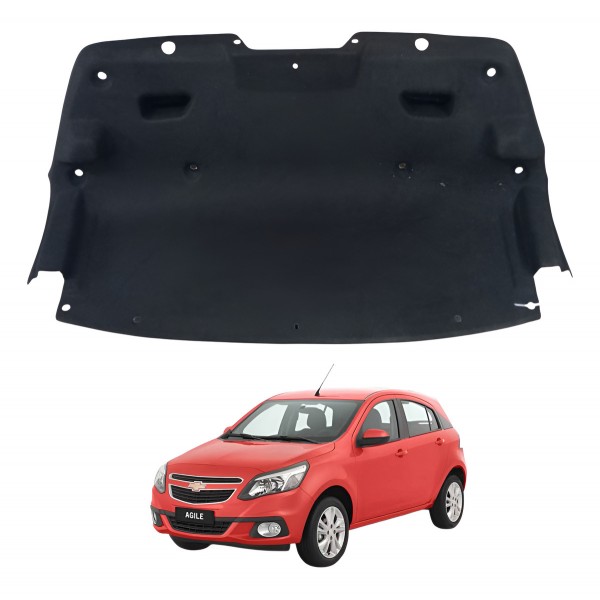 Forro Carpe Tampa Traseira Chevrolet Agile 1.4 2010 2011