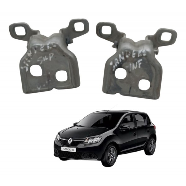 Dobradiça Porta Dianteira Direita Renault Sandero 1.0 2017