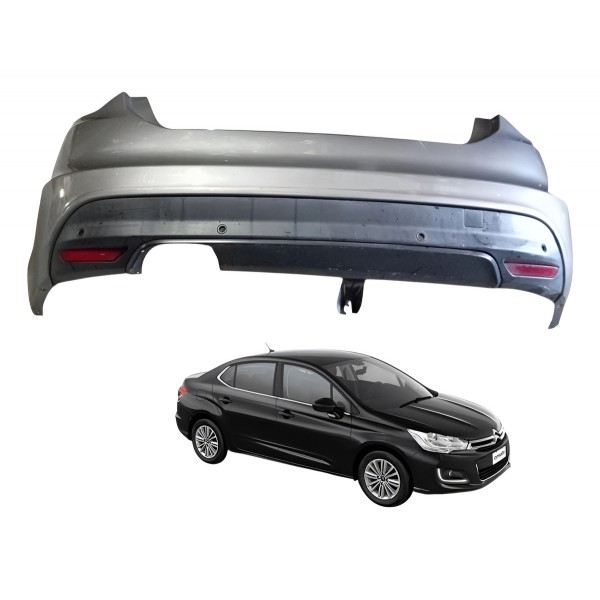 Parachoque Traseiro Citroen C4 Lounge 1.6  2014 2015 Detalhe