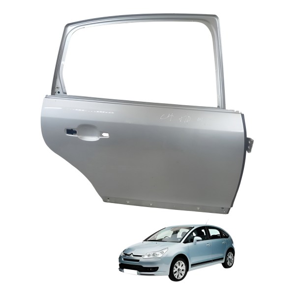 Porta Traseira Direita Citroen C4 Pallas 2.0 4p 2008 2009 Direito Traseira