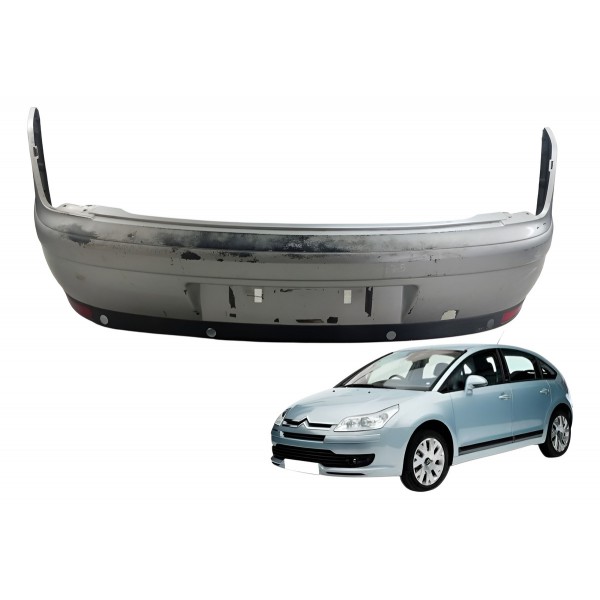 Parachoque Traseiro Citroen C4 Pallas 2008 2009 2010 Detalhe