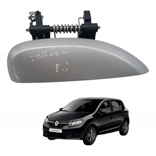 Maçaneta Externa Dianteira Direita Renault Sandero 2017 2018 Dianteira
