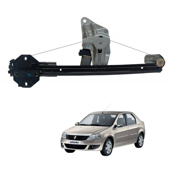 Maquina Vidro Dianteiro Direito Renault Logan 1.0 2008 2009