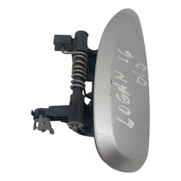 Maçaneta Externa Dianteira Direita Renault Logan 1.0 2009 Prata Dianteira