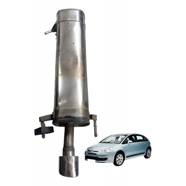 Escapamento Silencioso Citroen C4 Pallas 2.0 2008 2009 2010