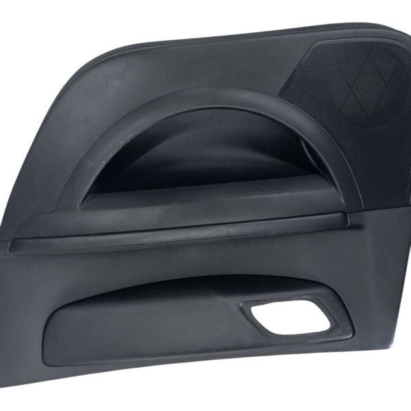 Forro Porta Traseiro Direito Citroen C4 Pallas 4p 2008 2009 Preto