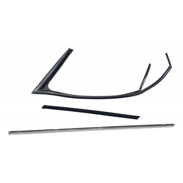 Guarnição Canaleta Dianteira Esquerda Citroen C4 Pallas 2009