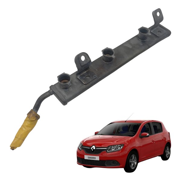 Flauta Bicos Injetor Renault Sandero Logan 1.0 2017