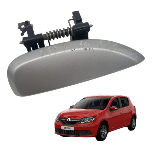 Maçaneta Externa Traseira Direita Renault Sandero 1.0 2017 Traseira