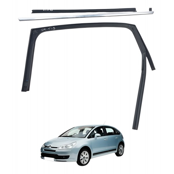Guarnição Canaleta Traseira Direita Citroen C4 Pallas 2009