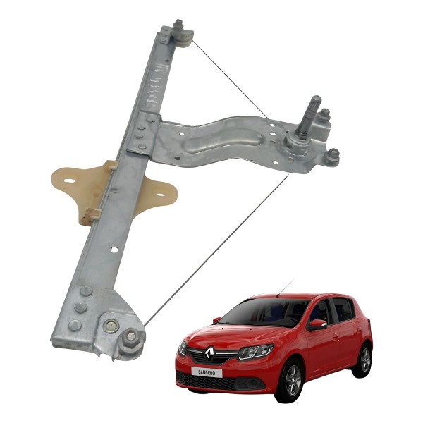 Maquina Vidro Manual Traseiro Esquerdo Renault Sandero 2017