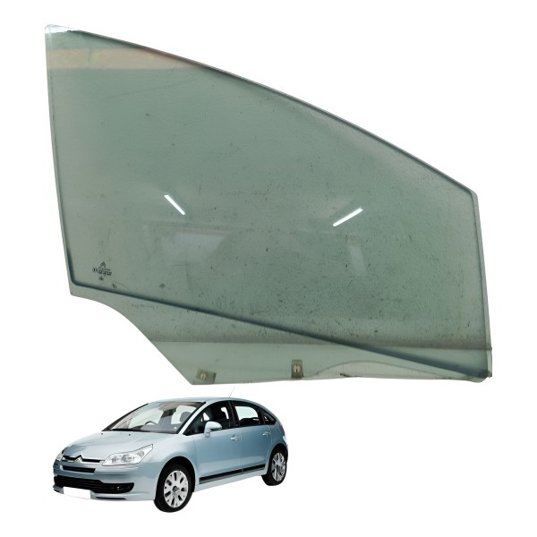 Vidro Porta Dianteiro Direito Citroen C4 Pallas 2008 2009