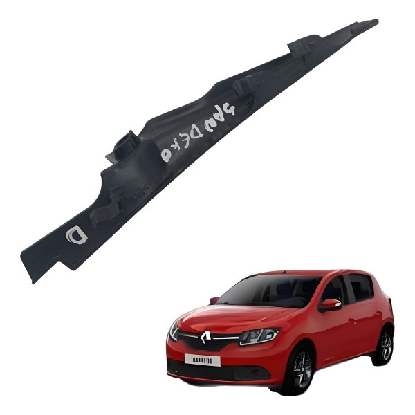 Moldura Churrasqueira Parabrisa Direito Renault Sandero 2017