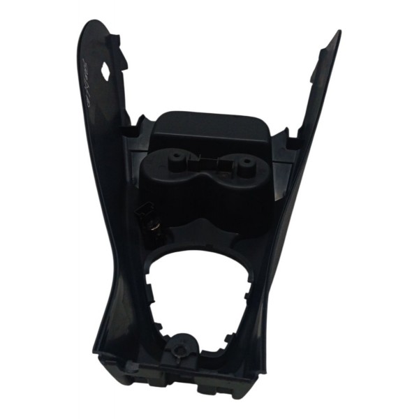Moldura Central Console Porta Copos Renault Sandero 1.0 2017