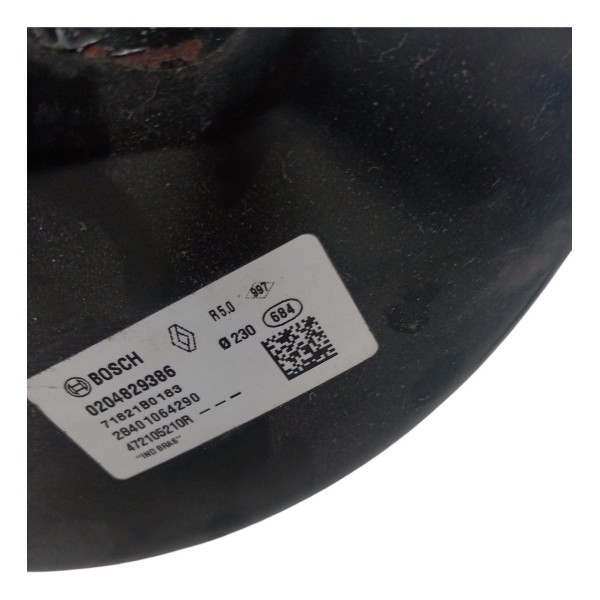 Hidrovacuo Servo Freio Renault Sandero Logan 1.0 2017 2018