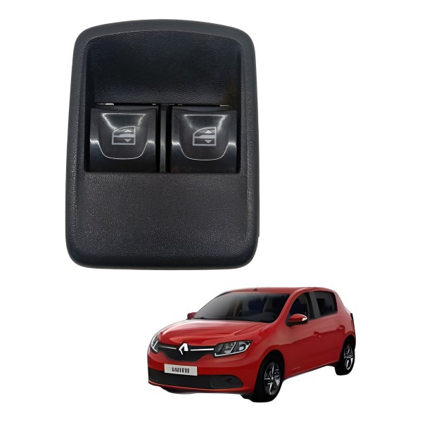 Botão Vidro Eletrico Dianteiro Renault Sandero 1.0 2017