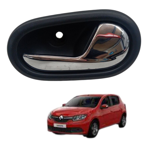 Maçaneta Interna Dianteira Direita Renault Sandero 1.0 2017 Dianteira