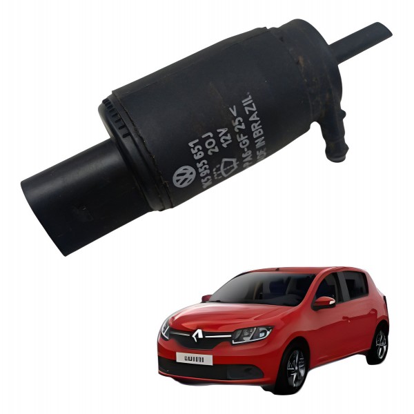 Motor Esguicho Limpador Parabrissa Renault Sandero 2017