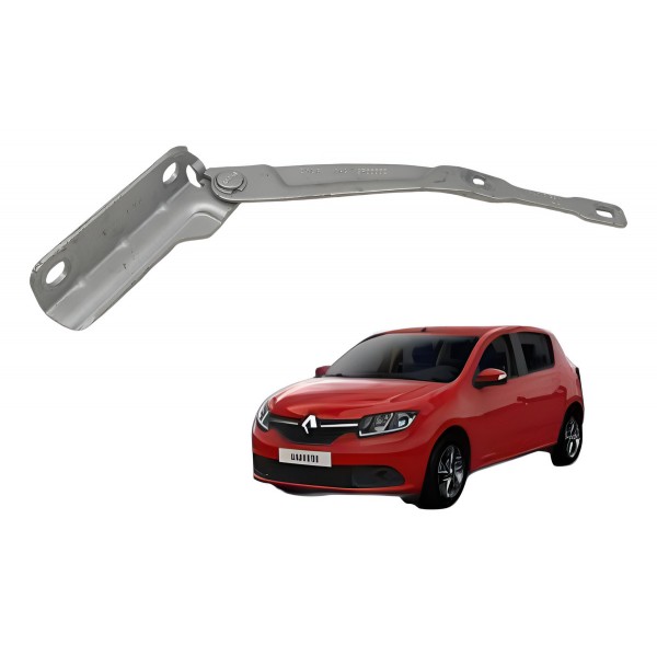 Dobradiça Capô Dianteiro Esquerdo Renault Sandero 2017 2018