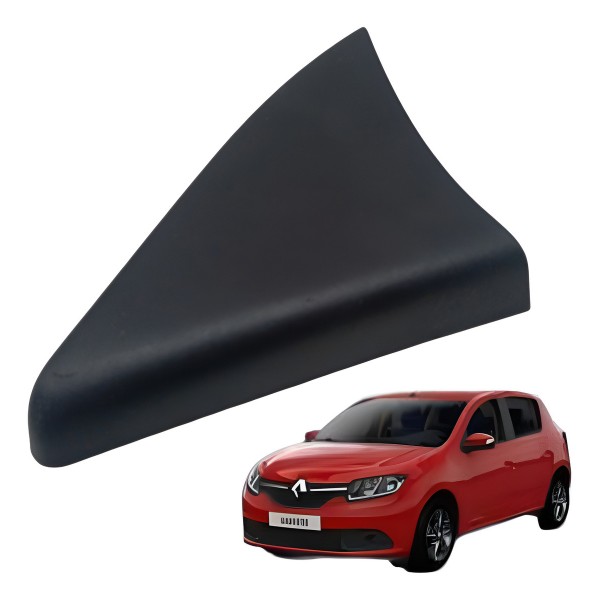 Moldura Interna Retrovisor Esquerdo Renault Sandero 1.0 2017