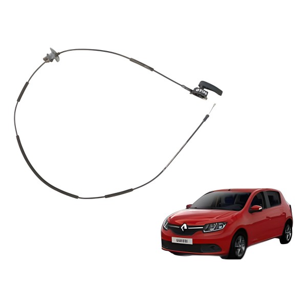 Cabo Abertura Capô Renault Sandero 1.0 2018 2019 2020