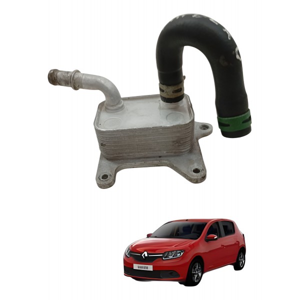 Radiador Trocador Calor Oleo Motor Renault Sandero 1.0 2017