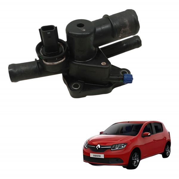 Carcaça Valvula Termostática Renault Sandero 1.0 2017