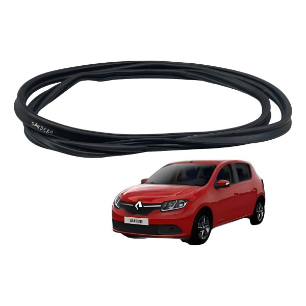Borracha Vedação Tampa Traseira Renault Sandero 2016 2017