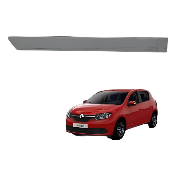 Aplique Friso Porta Direita Renault Sandero 1.0 2016 2017