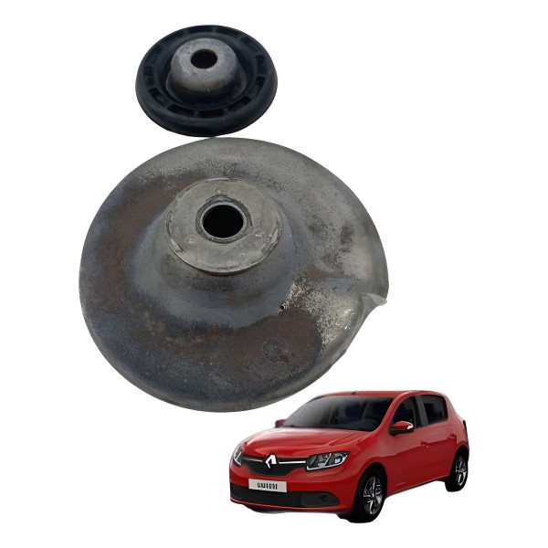 Coxim Amortecedor Dianteiro Renault Sandero Logan 2017 2018