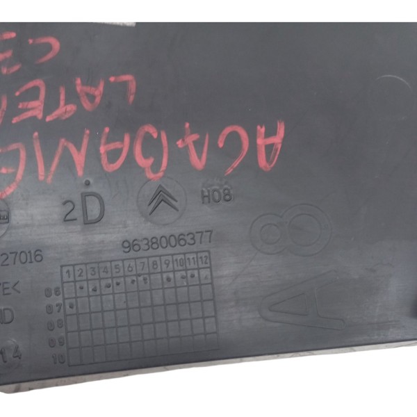 Moldura Lateral Direito Painel Citroen C3 2007 2008 2009