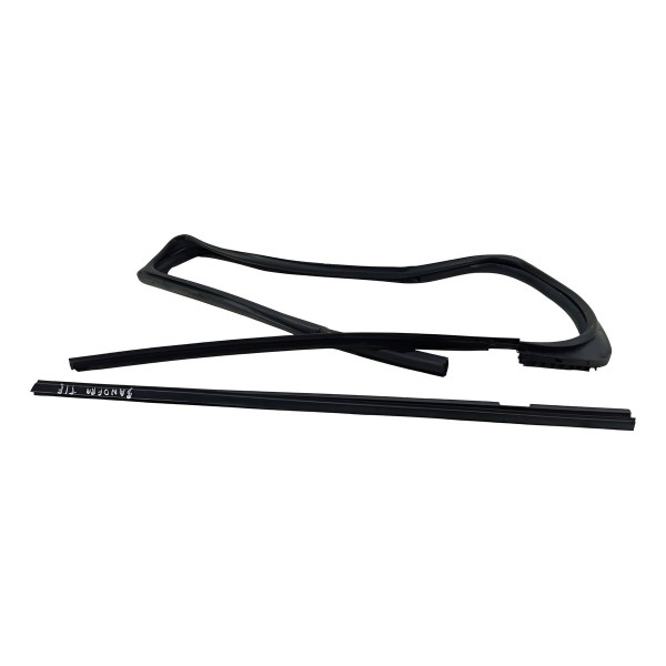 Kit Pestana Canaleta Traseira Esquerda Renault Sandero 2017