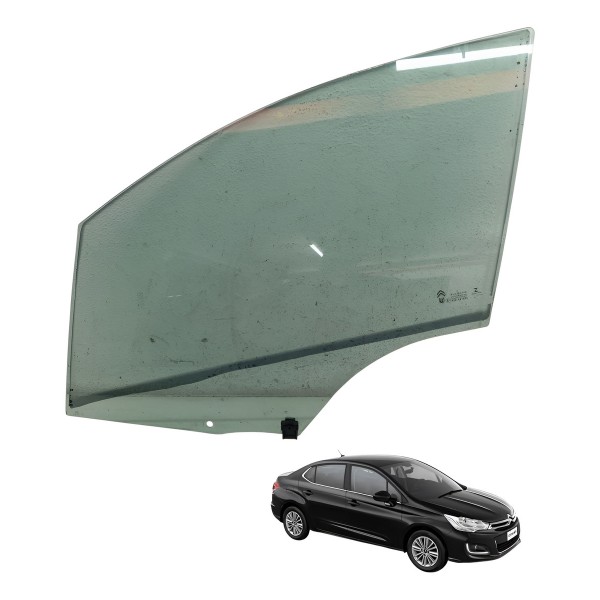 Vidro Porta Dianteiro Esquerdo Citroen C4 Lounge 2015 2016
