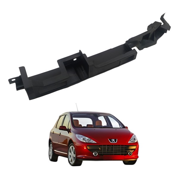 Suporte Guia Parachoque Traseiro Esquerdo Peugeot 307 2006