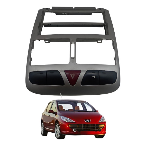 Moldura Central Difusor Ar Peugeot 307 Presence 2005 2006