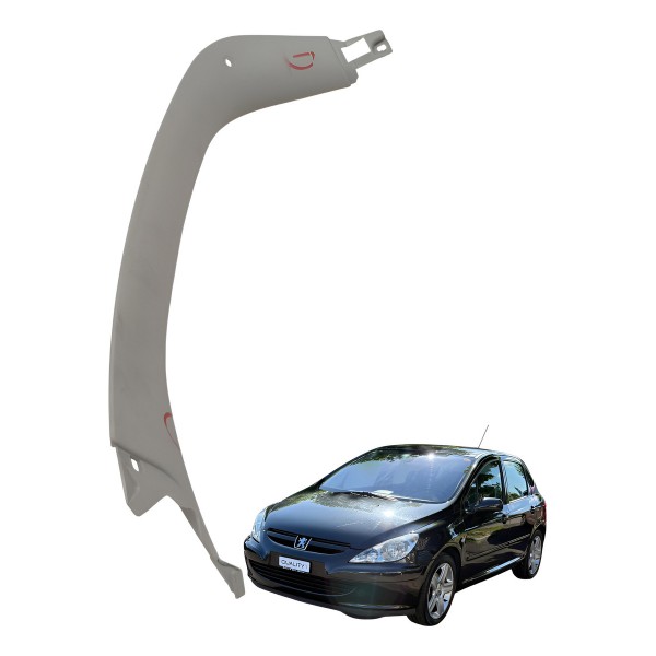 Acabamento Vidro Porta Malas Direito Peugeot 307 2006 2007