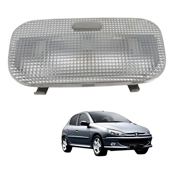 Luz Cortesia Teto Traseiro Peugeot 307 1.6 2005 2006 2007