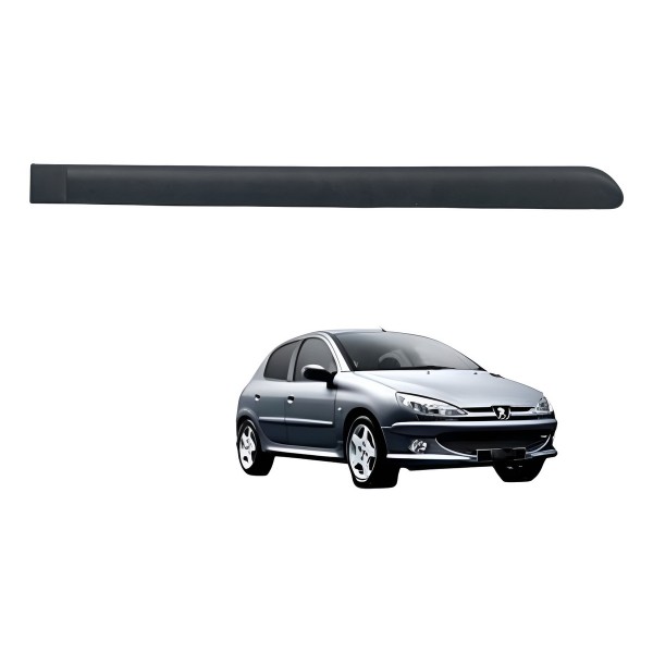 Friso Porta Traseira Direita Peugeot 307 2005 2006 Detalhe